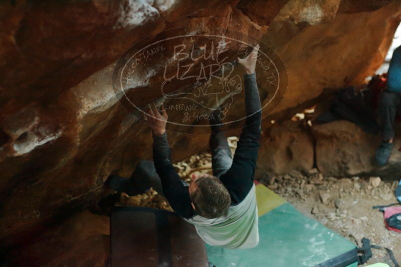 Bouldering in Hueco Tanks on 01/04/2020 with Blue Lizard Climbing and Yoga

Filename: SRM_20200104_1727500.jpg
Aperture: f/2.5
Shutter Speed: 1/200
Body: Canon EOS-1D Mark II
Lens: Canon EF 50mm f/1.8 II