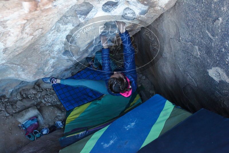 Bouldering in Hueco Tanks on 01/08/2020 with Blue Lizard Climbing and Yoga

Filename: SRM_20200108_1039460.jpg
Aperture: f/3.5
Shutter Speed: 1/250
Body: Canon EOS-1D Mark II
Lens: Canon EF 16-35mm f/2.8 L