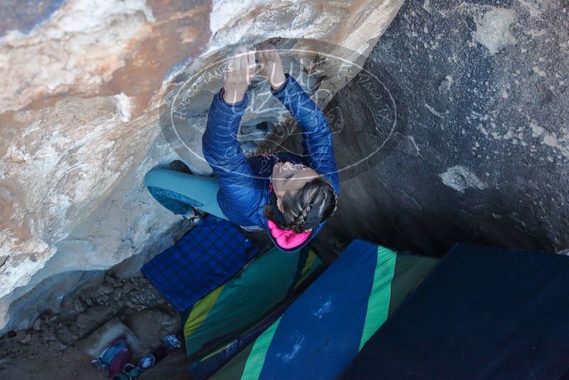 Bouldering in Hueco Tanks on 01/08/2020 with Blue Lizard Climbing and Yoga

Filename: SRM_20200108_1039560.jpg
Aperture: f/4.5
Shutter Speed: 1/250
Body: Canon EOS-1D Mark II
Lens: Canon EF 16-35mm f/2.8 L
