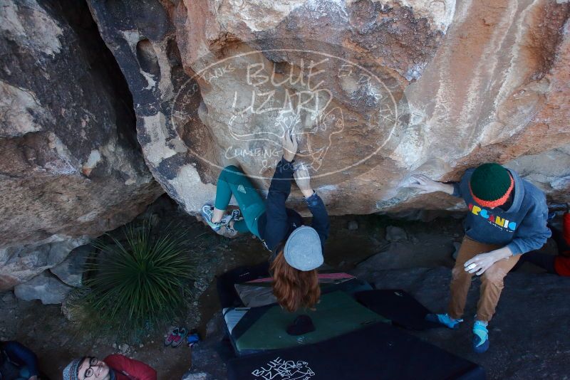 Bouldering in Hueco Tanks on 01/08/2020 with Blue Lizard Climbing and Yoga

Filename: SRM_20200108_1046410.jpg
Aperture: f/5.6
Shutter Speed: 1/250
Body: Canon EOS-1D Mark II
Lens: Canon EF 16-35mm f/2.8 L