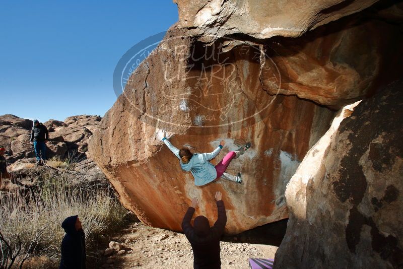 Bouldering in Hueco Tanks on 01/08/2020 with Blue Lizard Climbing and Yoga

Filename: SRM_20200108_1154050.jpg
Aperture: f/8.0
Shutter Speed: 1/250
Body: Canon EOS-1D Mark II
Lens: Canon EF 16-35mm f/2.8 L