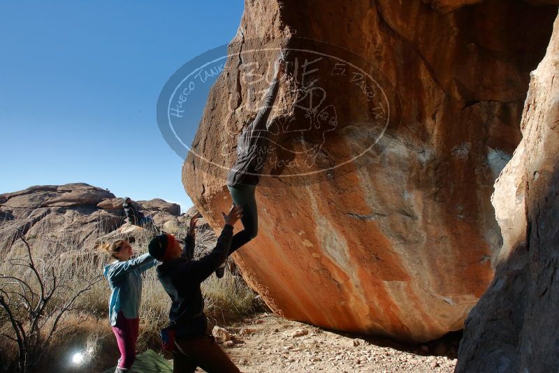 Bouldering in Hueco Tanks on 01/08/2020 with Blue Lizard Climbing and Yoga

Filename: SRM_20200108_1156300.jpg
Aperture: f/8.0
Shutter Speed: 1/250
Body: Canon EOS-1D Mark II
Lens: Canon EF 16-35mm f/2.8 L