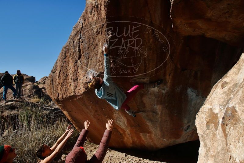 Bouldering in Hueco Tanks on 01/08/2020 with Blue Lizard Climbing and Yoga

Filename: SRM_20200108_1210471.jpg
Aperture: f/8.0
Shutter Speed: 1/250
Body: Canon EOS-1D Mark II
Lens: Canon EF 16-35mm f/2.8 L