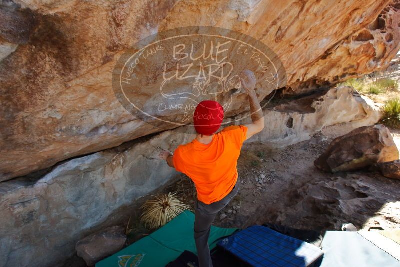 Bouldering in Hueco Tanks on 01/08/2020 with Blue Lizard Climbing and Yoga

Filename: SRM_20200108_1251541.jpg
Aperture: f/6.3
Shutter Speed: 1/250
Body: Canon EOS-1D Mark II
Lens: Canon EF 16-35mm f/2.8 L