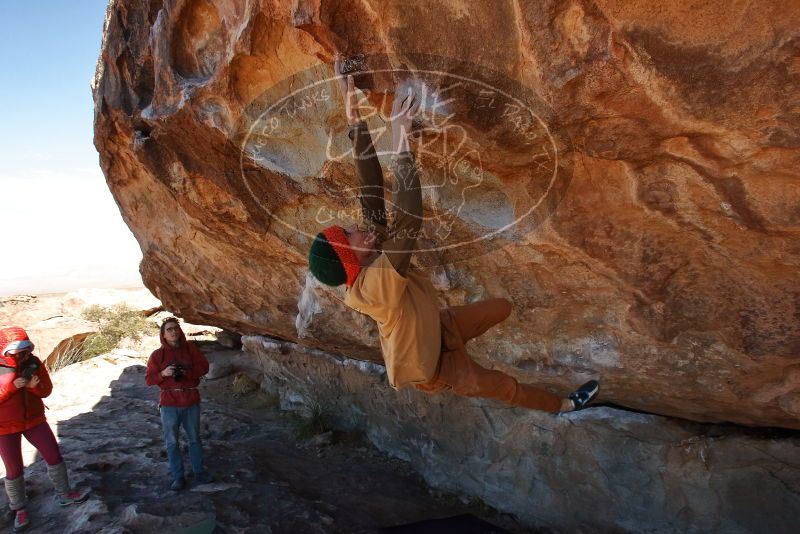 Bouldering in Hueco Tanks on 01/08/2020 with Blue Lizard Climbing and Yoga

Filename: SRM_20200108_1253440.jpg
Aperture: f/8.0
Shutter Speed: 1/250
Body: Canon EOS-1D Mark II
Lens: Canon EF 16-35mm f/2.8 L
