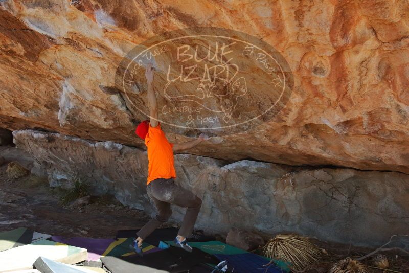 Bouldering in Hueco Tanks on 01/08/2020 with Blue Lizard Climbing and Yoga

Filename: SRM_20200108_1316165.jpg
Aperture: f/8.0
Shutter Speed: 1/500
Body: Canon EOS-1D Mark II
Lens: Canon EF 16-35mm f/2.8 L