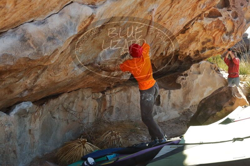Bouldering in Hueco Tanks on 01/08/2020 with Blue Lizard Climbing and Yoga

Filename: SRM_20200108_1321362.jpg
Aperture: f/7.1
Shutter Speed: 1/500
Body: Canon EOS-1D Mark II
Lens: Canon EF 50mm f/1.8 II