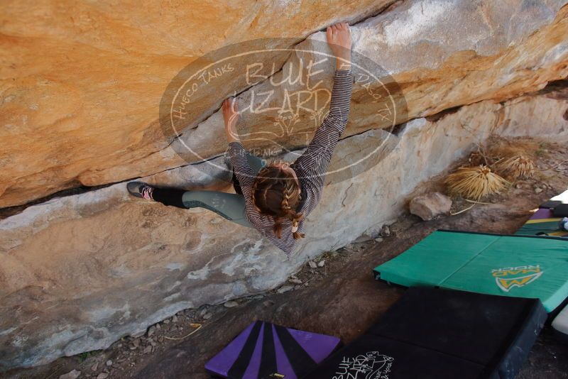 Bouldering in Hueco Tanks on 01/08/2020 with Blue Lizard Climbing and Yoga

Filename: SRM_20200108_1342080.jpg
Aperture: f/4.5
Shutter Speed: 1/400
Body: Canon EOS-1D Mark II
Lens: Canon EF 16-35mm f/2.8 L