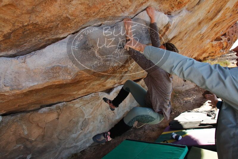 Bouldering in Hueco Tanks on 01/08/2020 with Blue Lizard Climbing and Yoga

Filename: SRM_20200108_1342420.jpg
Aperture: f/5.6
Shutter Speed: 1/400
Body: Canon EOS-1D Mark II
Lens: Canon EF 16-35mm f/2.8 L