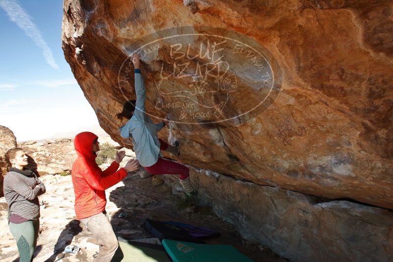 Bouldering in Hueco Tanks on 01/08/2020 with Blue Lizard Climbing and Yoga

Filename: SRM_20200108_1344000.jpg
Aperture: f/8.0
Shutter Speed: 1/400
Body: Canon EOS-1D Mark II
Lens: Canon EF 16-35mm f/2.8 L