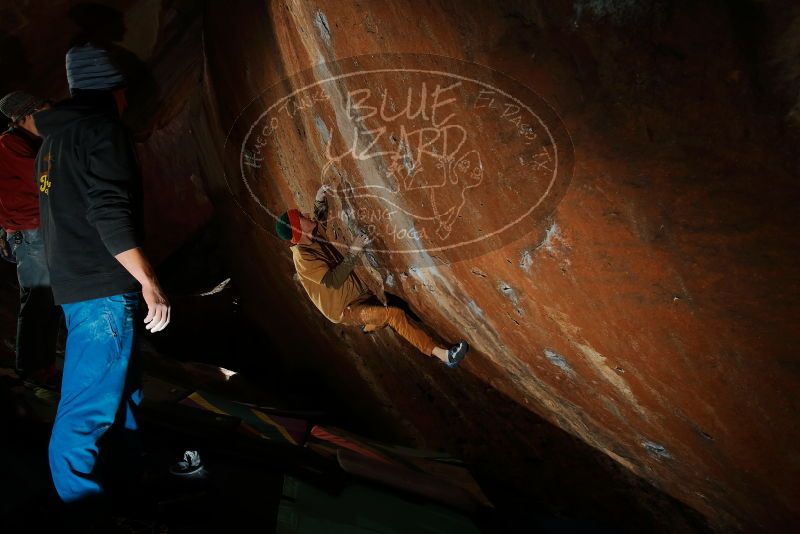 Bouldering in Hueco Tanks on 01/08/2020 with Blue Lizard Climbing and Yoga

Filename: SRM_20200108_1507210.jpg
Aperture: f/5.6
Shutter Speed: 1/250
Body: Canon EOS-1D Mark II
Lens: Canon EF 16-35mm f/2.8 L