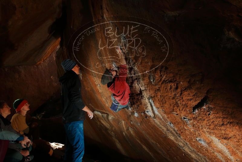 Bouldering in Hueco Tanks on 01/08/2020 with Blue Lizard Climbing and Yoga

Filename: SRM_20200108_1528390.jpg
Aperture: f/5.6
Shutter Speed: 1/250
Body: Canon EOS-1D Mark II
Lens: Canon EF 16-35mm f/2.8 L