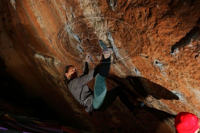 Bouldering in Hueco Tanks on 01/08/2020 with Blue Lizard Climbing and Yoga

Filename: SRM_20200108_1531460.jpg
Aperture: f/5.6
Shutter Speed: 1/250
Body: Canon EOS-1D Mark II
Lens: Canon EF 16-35mm f/2.8 L