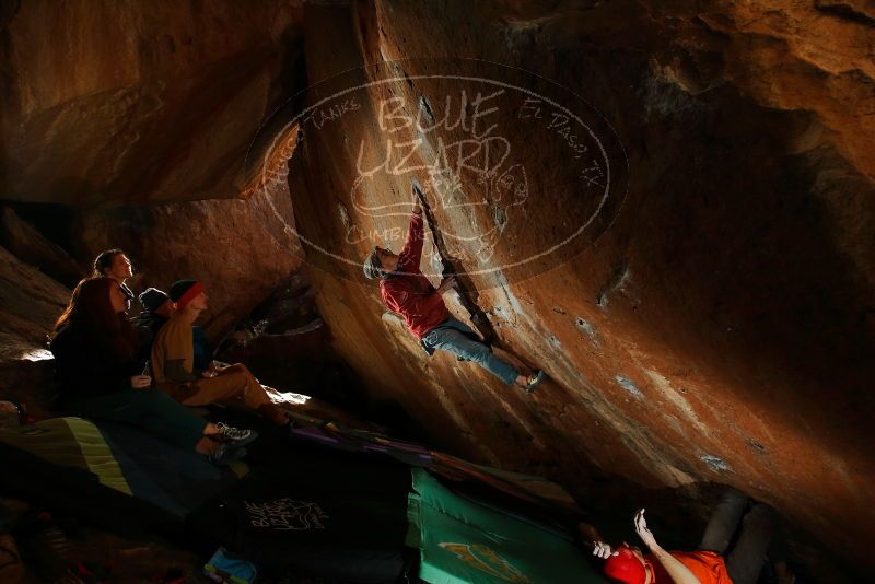 Bouldering in Hueco Tanks on 01/08/2020 with Blue Lizard Climbing and Yoga

Filename: SRM_20200108_1535310.jpg
Aperture: f/5.6
Shutter Speed: 1/250
Body: Canon EOS-1D Mark II
Lens: Canon EF 16-35mm f/2.8 L