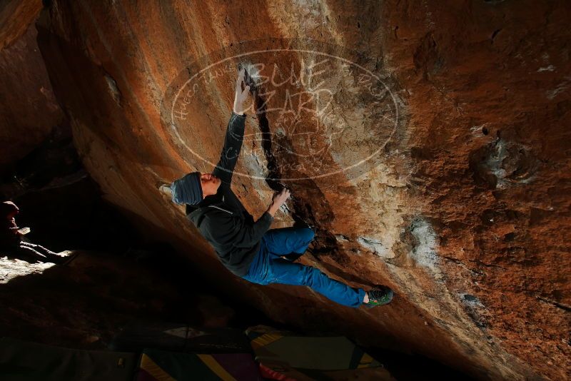 Bouldering in Hueco Tanks on 01/08/2020 with Blue Lizard Climbing and Yoga

Filename: SRM_20200108_1548150.jpg
Aperture: f/5.6
Shutter Speed: 1/250
Body: Canon EOS-1D Mark II
Lens: Canon EF 16-35mm f/2.8 L