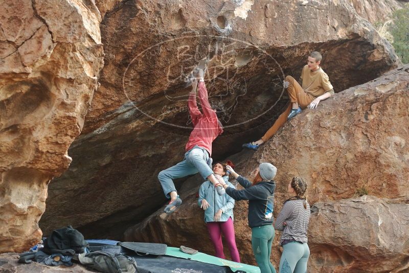 Bouldering in Hueco Tanks on 01/08/2020 with Blue Lizard Climbing and Yoga

Filename: SRM_20200108_1636380.jpg
Aperture: f/4.0
Shutter Speed: 1/400
Body: Canon EOS-1D Mark II
Lens: Canon EF 50mm f/1.8 II