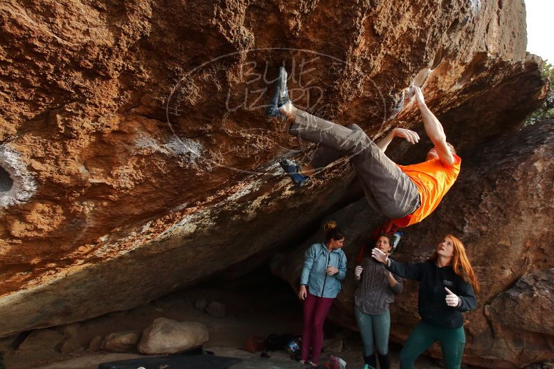 Bouldering in Hueco Tanks on 01/08/2020 with Blue Lizard Climbing and Yoga

Filename: SRM_20200108_1701090.jpg
Aperture: f/6.3
Shutter Speed: 1/320
Body: Canon EOS-1D Mark II
Lens: Canon EF 16-35mm f/2.8 L