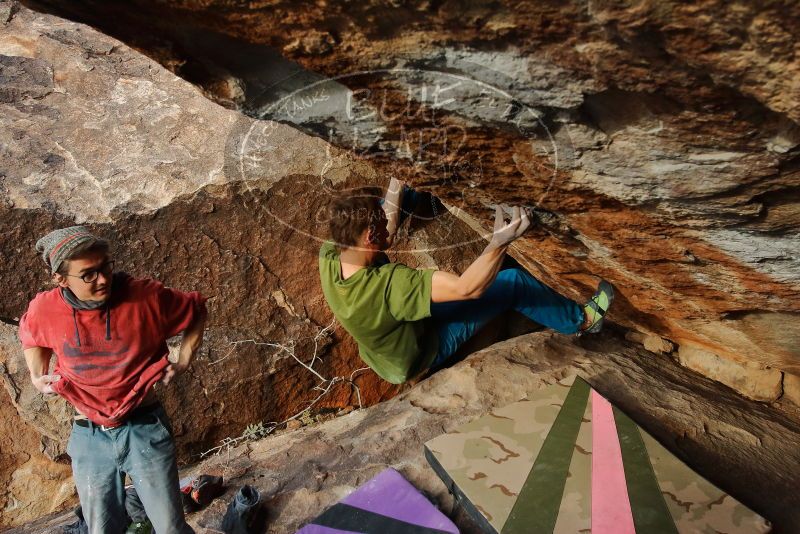 Bouldering in Hueco Tanks on 01/08/2020 with Blue Lizard Climbing and Yoga

Filename: SRM_20200108_1706590.jpg
Aperture: f/6.3
Shutter Speed: 1/500
Body: Canon EOS-1D Mark II
Lens: Canon EF 16-35mm f/2.8 L