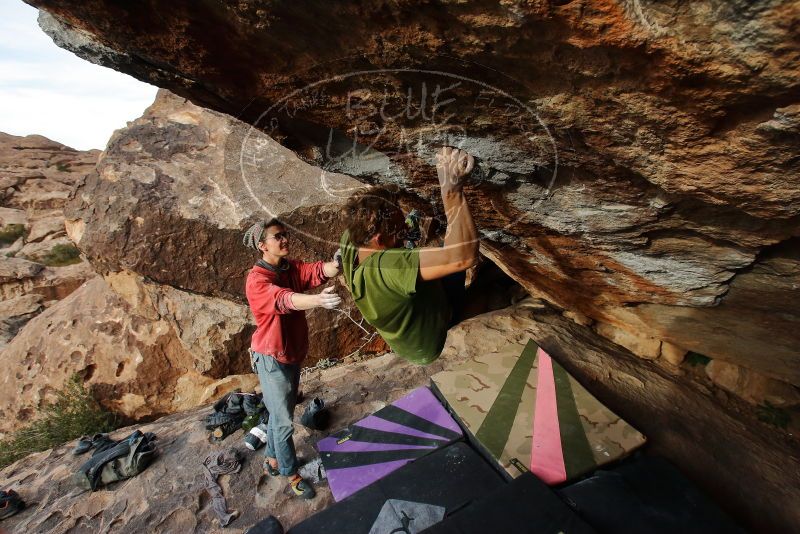Bouldering in Hueco Tanks on 01/08/2020 with Blue Lizard Climbing and Yoga

Filename: SRM_20200108_1707180.jpg
Aperture: f/6.3
Shutter Speed: 1/500
Body: Canon EOS-1D Mark II
Lens: Canon EF 16-35mm f/2.8 L