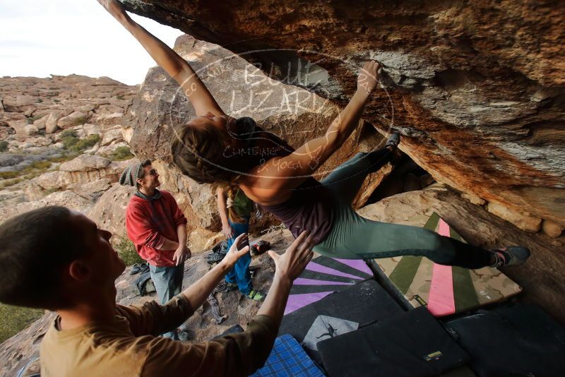 Bouldering in Hueco Tanks on 01/08/2020 with Blue Lizard Climbing and Yoga

Filename: SRM_20200108_1709210.jpg
Aperture: f/5.0
Shutter Speed: 1/500
Body: Canon EOS-1D Mark II
Lens: Canon EF 16-35mm f/2.8 L
