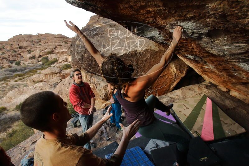 Bouldering in Hueco Tanks on 01/08/2020 with Blue Lizard Climbing and Yoga

Filename: SRM_20200108_1709211.jpg
Aperture: f/5.6
Shutter Speed: 1/500
Body: Canon EOS-1D Mark II
Lens: Canon EF 16-35mm f/2.8 L