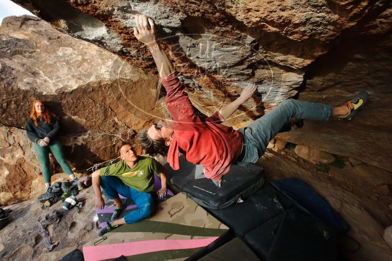 Bouldering in Hueco Tanks on 01/08/2020 with Blue Lizard Climbing and Yoga

Filename: SRM_20200108_1714531.jpg
Aperture: f/6.3
Shutter Speed: 1/500
Body: Canon EOS-1D Mark II
Lens: Canon EF 16-35mm f/2.8 L