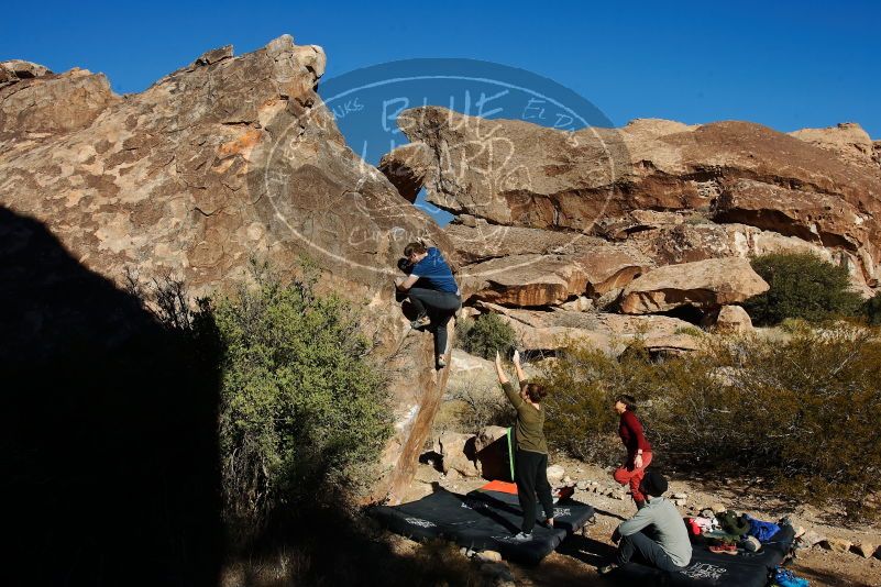 Bouldering in Hueco Tanks on 01/12/2020 with Blue Lizard Climbing and Yoga

Filename: SRM_20200112_1024580.jpg
Aperture: f/8.0
Shutter Speed: 1/320
Body: Canon EOS-1D Mark II
Lens: Canon EF 16-35mm f/2.8 L