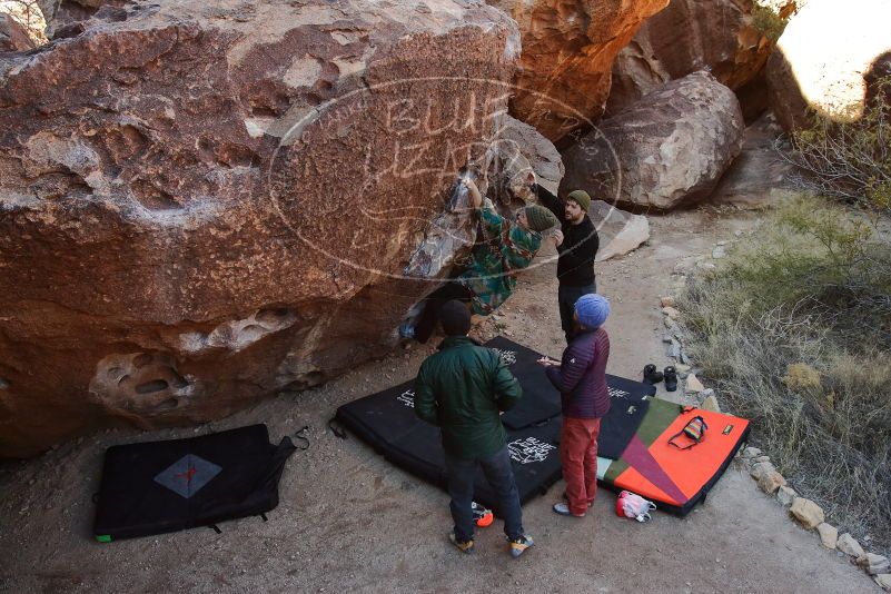 Bouldering in Hueco Tanks on 01/12/2020 with Blue Lizard Climbing and Yoga

Filename: SRM_20200112_1102220.jpg
Aperture: f/5.6
Shutter Speed: 1/320
Body: Canon EOS-1D Mark II
Lens: Canon EF 16-35mm f/2.8 L