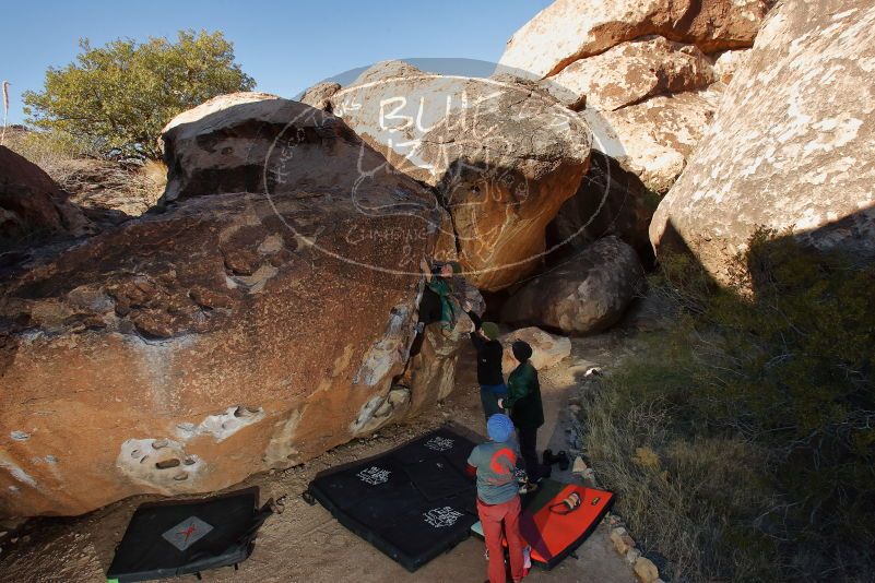 Bouldering in Hueco Tanks on 01/12/2020 with Blue Lizard Climbing and Yoga

Filename: SRM_20200112_1119240.jpg
Aperture: f/8.0
Shutter Speed: 1/250
Body: Canon EOS-1D Mark II
Lens: Canon EF 16-35mm f/2.8 L