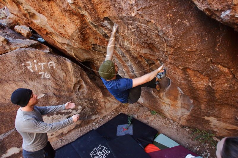 Bouldering in Hueco Tanks on 01/12/2020 with Blue Lizard Climbing and Yoga

Filename: SRM_20200112_1159430.jpg
Aperture: f/4.5
Shutter Speed: 1/250
Body: Canon EOS-1D Mark II
Lens: Canon EF 16-35mm f/2.8 L