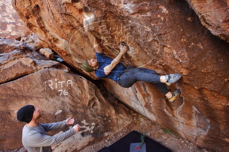 Bouldering in Hueco Tanks on 01/12/2020 with Blue Lizard Climbing and Yoga

Filename: SRM_20200112_1159490.jpg
Aperture: f/5.0
Shutter Speed: 1/250
Body: Canon EOS-1D Mark II
Lens: Canon EF 16-35mm f/2.8 L