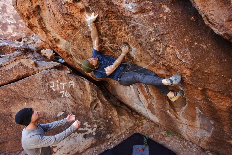 Bouldering in Hueco Tanks on 01/12/2020 with Blue Lizard Climbing and Yoga

Filename: SRM_20200112_1159500.jpg
Aperture: f/4.5
Shutter Speed: 1/250
Body: Canon EOS-1D Mark II
Lens: Canon EF 16-35mm f/2.8 L