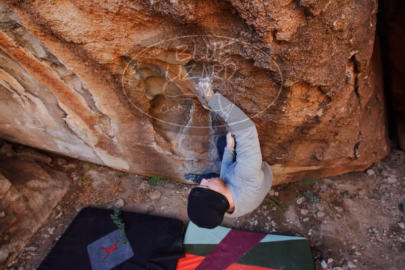 Bouldering in Hueco Tanks on 01/12/2020 with Blue Lizard Climbing and Yoga

Filename: SRM_20200112_1210000.jpg
Aperture: f/4.5
Shutter Speed: 1/250
Body: Canon EOS-1D Mark II
Lens: Canon EF 16-35mm f/2.8 L