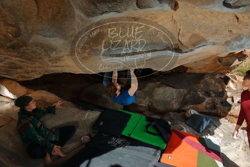Bouldering in Hueco Tanks on 01/12/2020 with Blue Lizard Climbing and Yoga

Filename: SRM_20200112_1445210.jpg
Aperture: f/8.0
Shutter Speed: 1/250
Body: Canon EOS-1D Mark II
Lens: Canon EF 16-35mm f/2.8 L