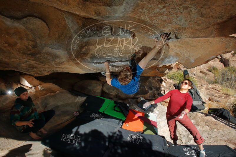 Bouldering in Hueco Tanks on 01/12/2020 with Blue Lizard Climbing and Yoga

Filename: SRM_20200112_1445450.jpg
Aperture: f/8.0
Shutter Speed: 1/250
Body: Canon EOS-1D Mark II
Lens: Canon EF 16-35mm f/2.8 L