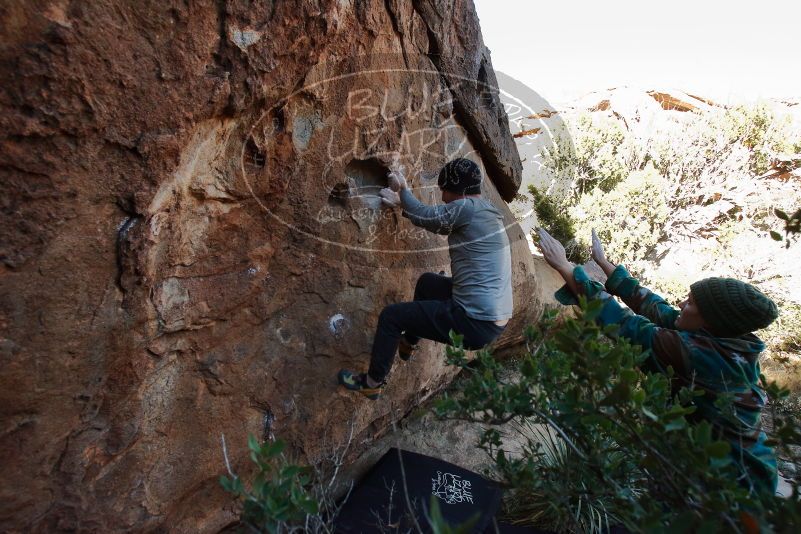 Bouldering in Hueco Tanks on 01/12/2020 with Blue Lizard Climbing and Yoga

Filename: SRM_20200112_1548420.jpg
Aperture: f/6.3
Shutter Speed: 1/250
Body: Canon EOS-1D Mark II
Lens: Canon EF 16-35mm f/2.8 L