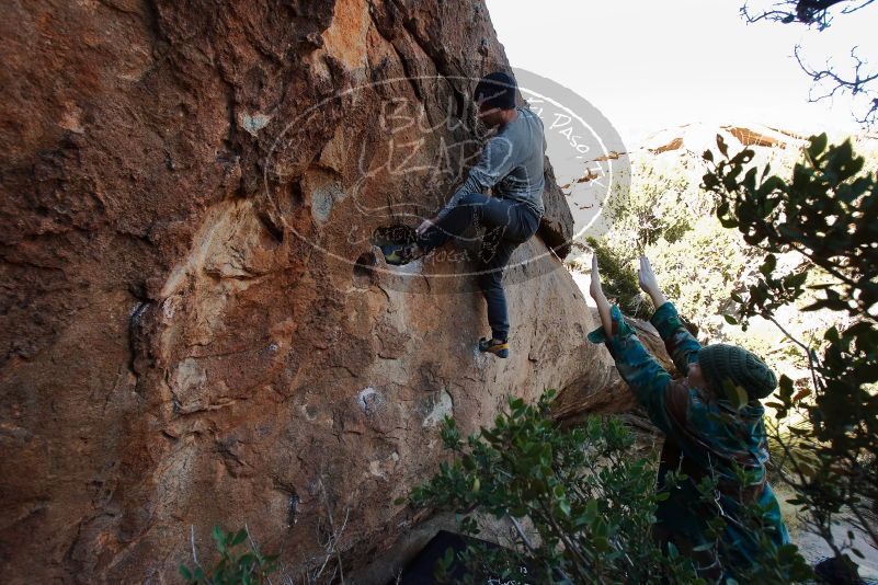 Bouldering in Hueco Tanks on 01/12/2020 with Blue Lizard Climbing and Yoga

Filename: SRM_20200112_1548590.jpg
Aperture: f/6.3
Shutter Speed: 1/250
Body: Canon EOS-1D Mark II
Lens: Canon EF 16-35mm f/2.8 L
