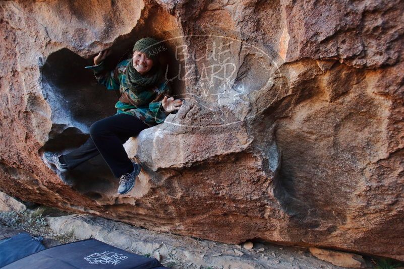 Bouldering in Hueco Tanks on 01/12/2020 with Blue Lizard Climbing and Yoga

Filename: SRM_20200112_1653040.jpg
Aperture: f/4.0
Shutter Speed: 1/250
Body: Canon EOS-1D Mark II
Lens: Canon EF 16-35mm f/2.8 L