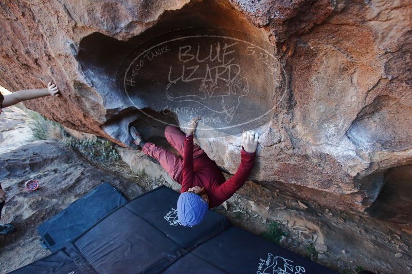 Bouldering in Hueco Tanks on 01/12/2020 with Blue Lizard Climbing and Yoga

Filename: SRM_20200112_1654520.jpg
Aperture: f/4.5
Shutter Speed: 1/250
Body: Canon EOS-1D Mark II
Lens: Canon EF 16-35mm f/2.8 L