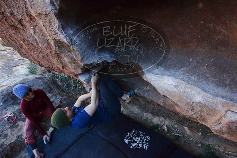 Bouldering in Hueco Tanks on 01/12/2020 with Blue Lizard Climbing and Yoga

Filename: SRM_20200112_1703110.jpg
Aperture: f/5.0
Shutter Speed: 1/250
Body: Canon EOS-1D Mark II
Lens: Canon EF 16-35mm f/2.8 L