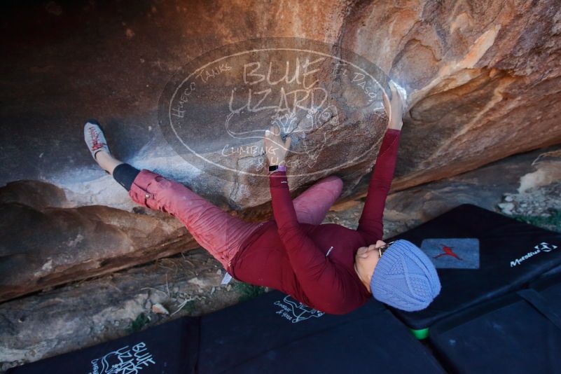 Bouldering in Hueco Tanks on 01/12/2020 with Blue Lizard Climbing and Yoga

Filename: SRM_20200112_1707190.jpg
Aperture: f/4.5
Shutter Speed: 1/250
Body: Canon EOS-1D Mark II
Lens: Canon EF 16-35mm f/2.8 L