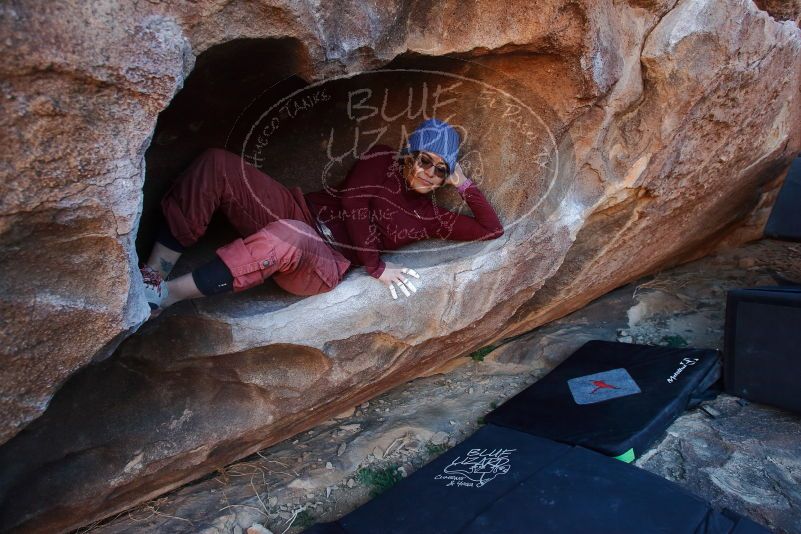 Bouldering in Hueco Tanks on 01/12/2020 with Blue Lizard Climbing and Yoga

Filename: SRM_20200112_1709050.jpg
Aperture: f/4.0
Shutter Speed: 1/250
Body: Canon EOS-1D Mark II
Lens: Canon EF 16-35mm f/2.8 L