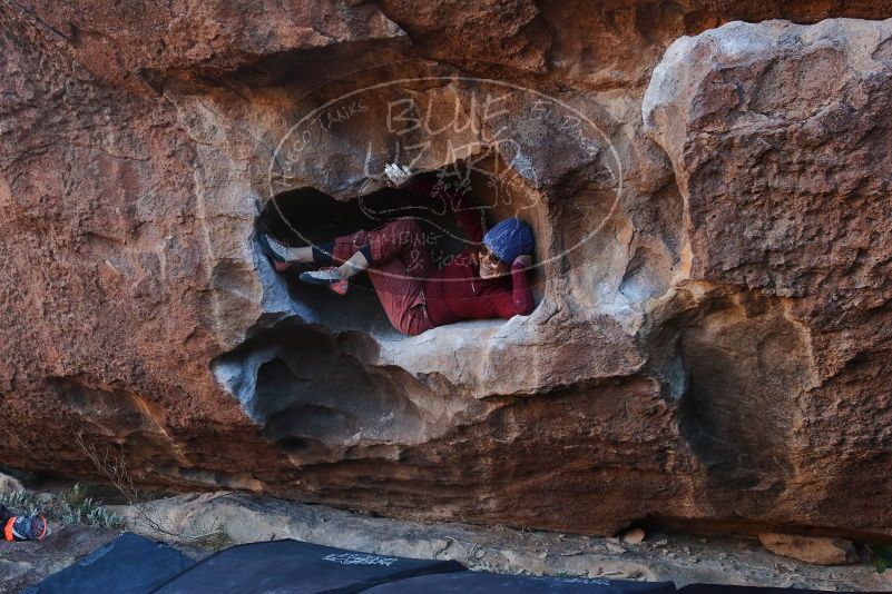 Bouldering in Hueco Tanks on 01/12/2020 with Blue Lizard Climbing and Yoga

Filename: SRM_20200112_1709240.jpg
Aperture: f/4.5
Shutter Speed: 1/250
Body: Canon EOS-1D Mark II
Lens: Canon EF 16-35mm f/2.8 L