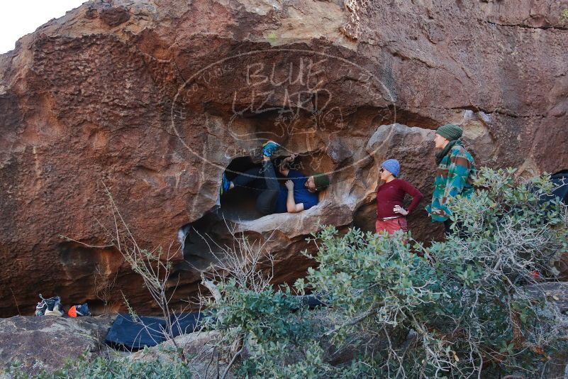 Bouldering in Hueco Tanks on 01/12/2020 with Blue Lizard Climbing and Yoga

Filename: SRM_20200112_1711520.jpg
Aperture: f/4.5
Shutter Speed: 1/250
Body: Canon EOS-1D Mark II
Lens: Canon EF 16-35mm f/2.8 L