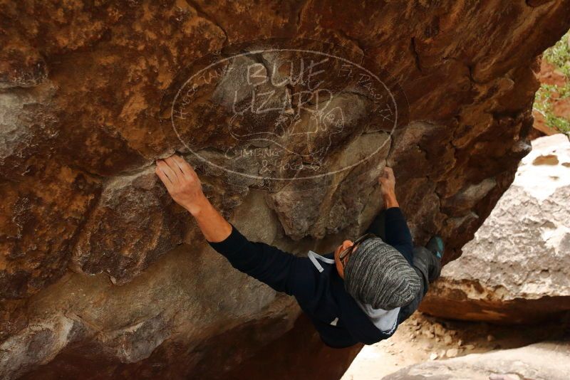Bouldering in Hueco Tanks on 01/16/2020 with Blue Lizard Climbing and Yoga

Filename: SRM_20200116_1056050.jpg
Aperture: f/5.0
Shutter Speed: 1/250
Body: Canon EOS-1D Mark II
Lens: Canon EF 16-35mm f/2.8 L