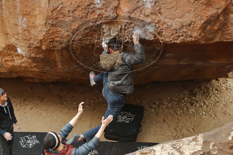 Bouldering in Hueco Tanks on 01/16/2020 with Blue Lizard Climbing and Yoga

Filename: SRM_20200116_1159110.jpg
Aperture: f/3.5
Shutter Speed: 1/320
Body: Canon EOS-1D Mark II
Lens: Canon EF 50mm f/1.8 II
