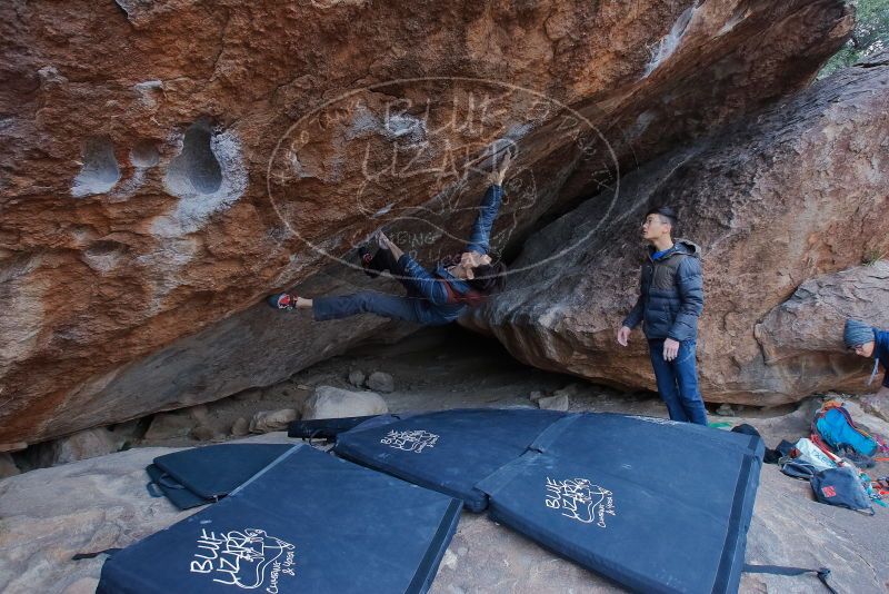 Bouldering in Hueco Tanks on 01/16/2020 with Blue Lizard Climbing and Yoga

Filename: SRM_20200116_1345160.jpg
Aperture: f/6.3
Shutter Speed: 1/250
Body: Canon EOS-1D Mark II
Lens: Canon EF 16-35mm f/2.8 L