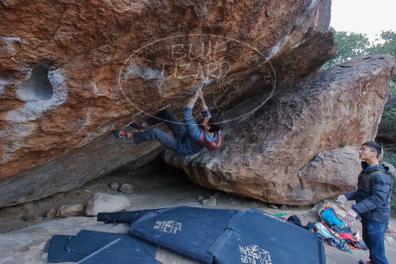 Bouldering in Hueco Tanks on 01/16/2020 with Blue Lizard Climbing and Yoga

Filename: SRM_20200116_1350550.jpg
Aperture: f/6.3
Shutter Speed: 1/250
Body: Canon EOS-1D Mark II
Lens: Canon EF 16-35mm f/2.8 L