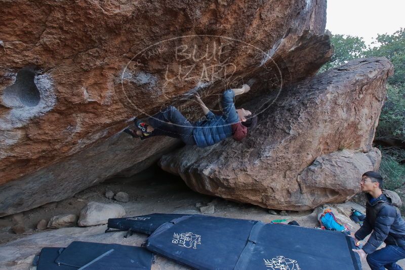 Bouldering in Hueco Tanks on 01/16/2020 with Blue Lizard Climbing and Yoga

Filename: SRM_20200116_1350590.jpg
Aperture: f/7.1
Shutter Speed: 1/250
Body: Canon EOS-1D Mark II
Lens: Canon EF 16-35mm f/2.8 L