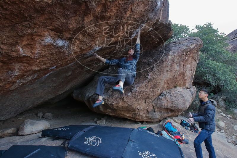Bouldering in Hueco Tanks on 01/16/2020 with Blue Lizard Climbing and Yoga

Filename: SRM_20200116_1351030.jpg
Aperture: f/8.0
Shutter Speed: 1/250
Body: Canon EOS-1D Mark II
Lens: Canon EF 16-35mm f/2.8 L